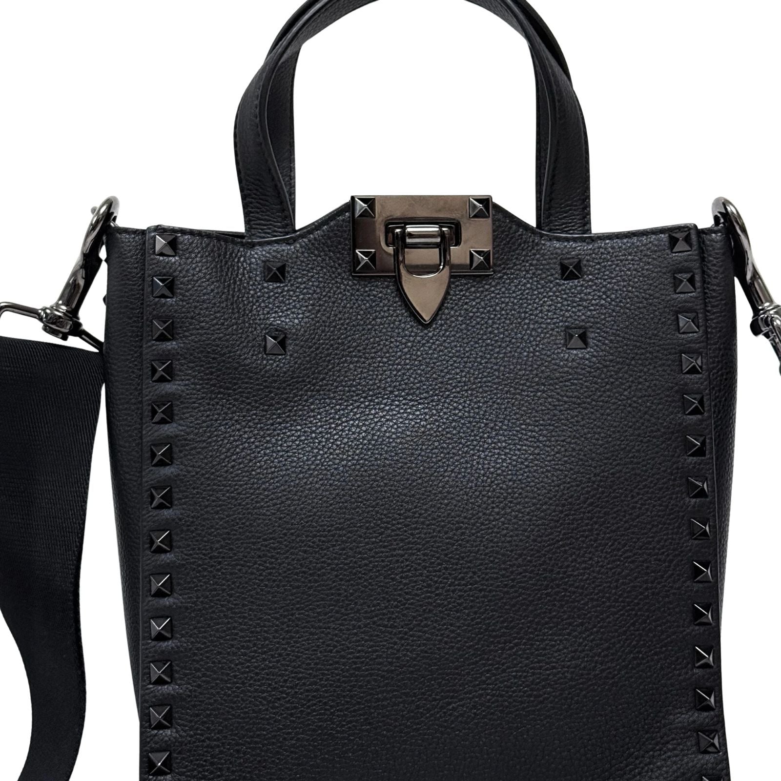 Valentino Small Rockstud Tote Bag