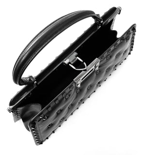 Valentino Garavani Small Rockstud Top Handle Bag in Nappa Leather