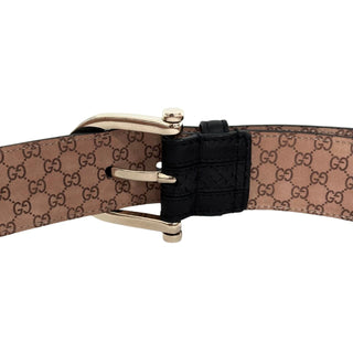 Gucci Black Classic GG Belt