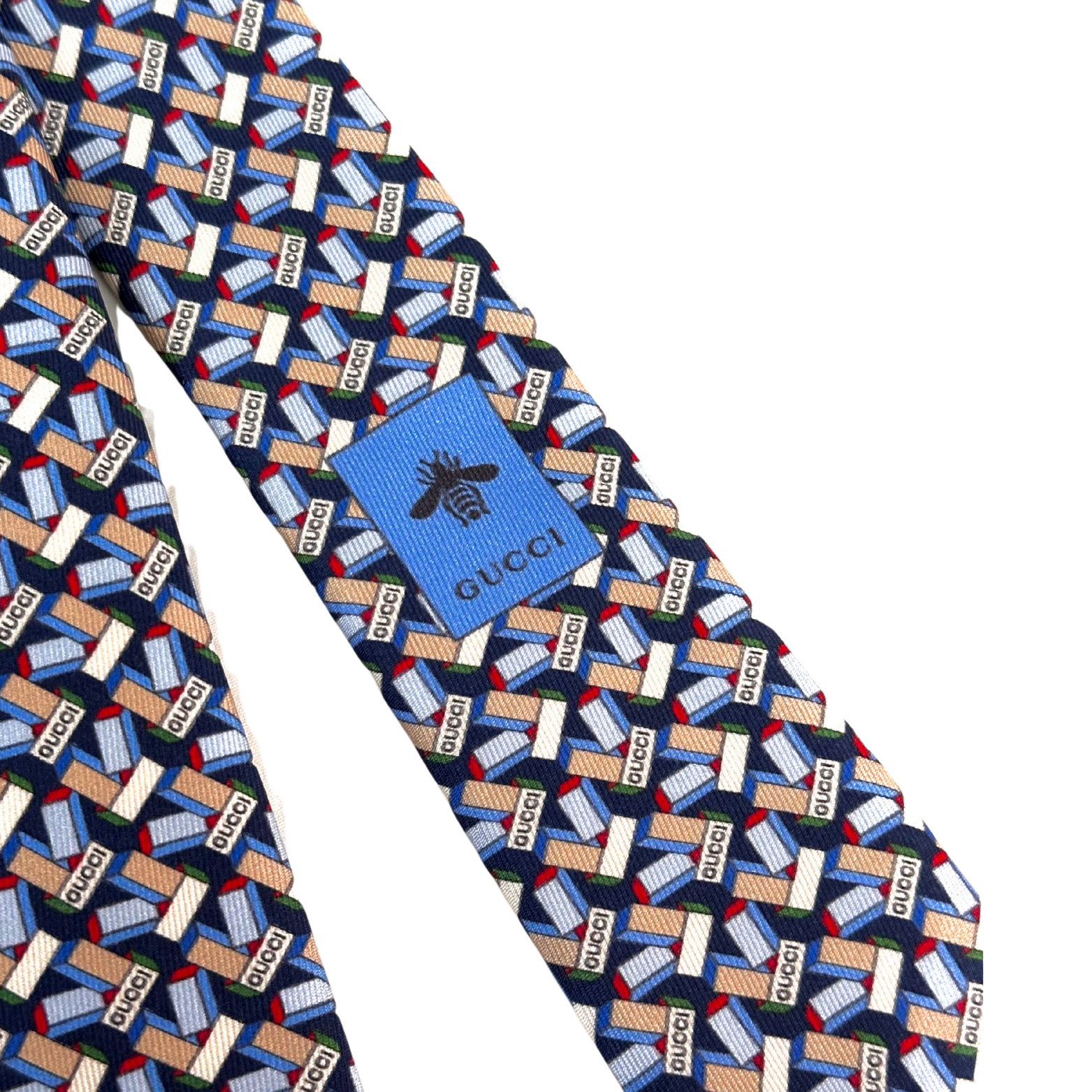 Gucci Silk Tie Multicoloured