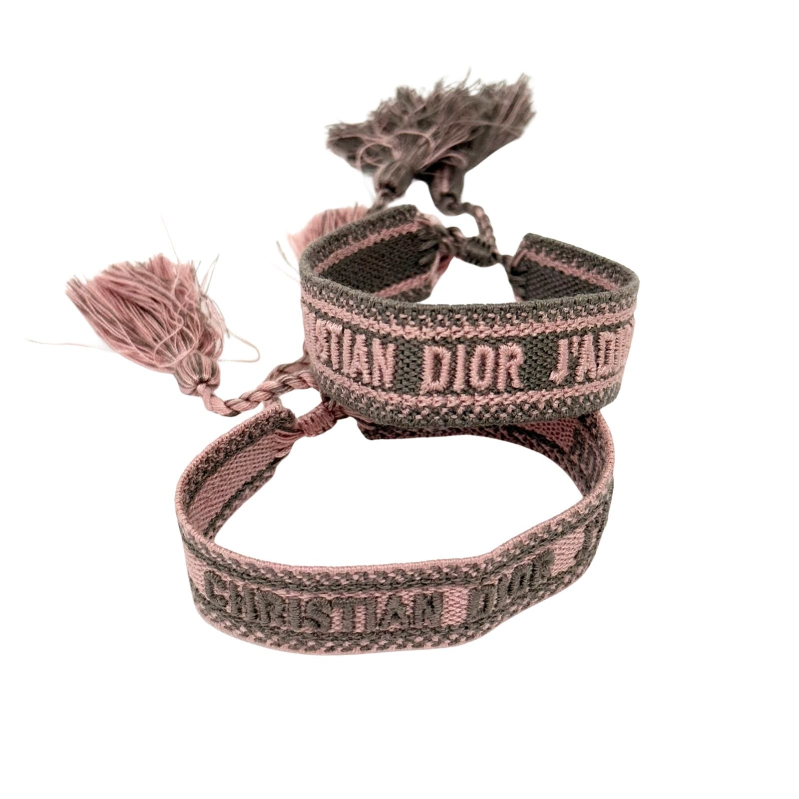 Christian Dior Bracelet Set Grey/Pink