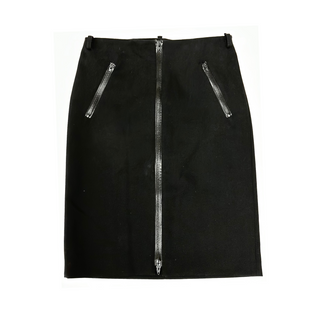 Gucci Wool Skirt with Matching Leather Belt