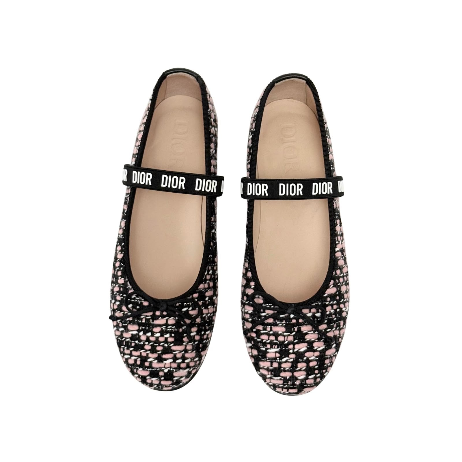 Christian Dior Tweed Ballerina