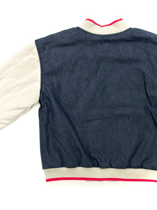 Christian Dior Blue Denim Reversible Jacket
