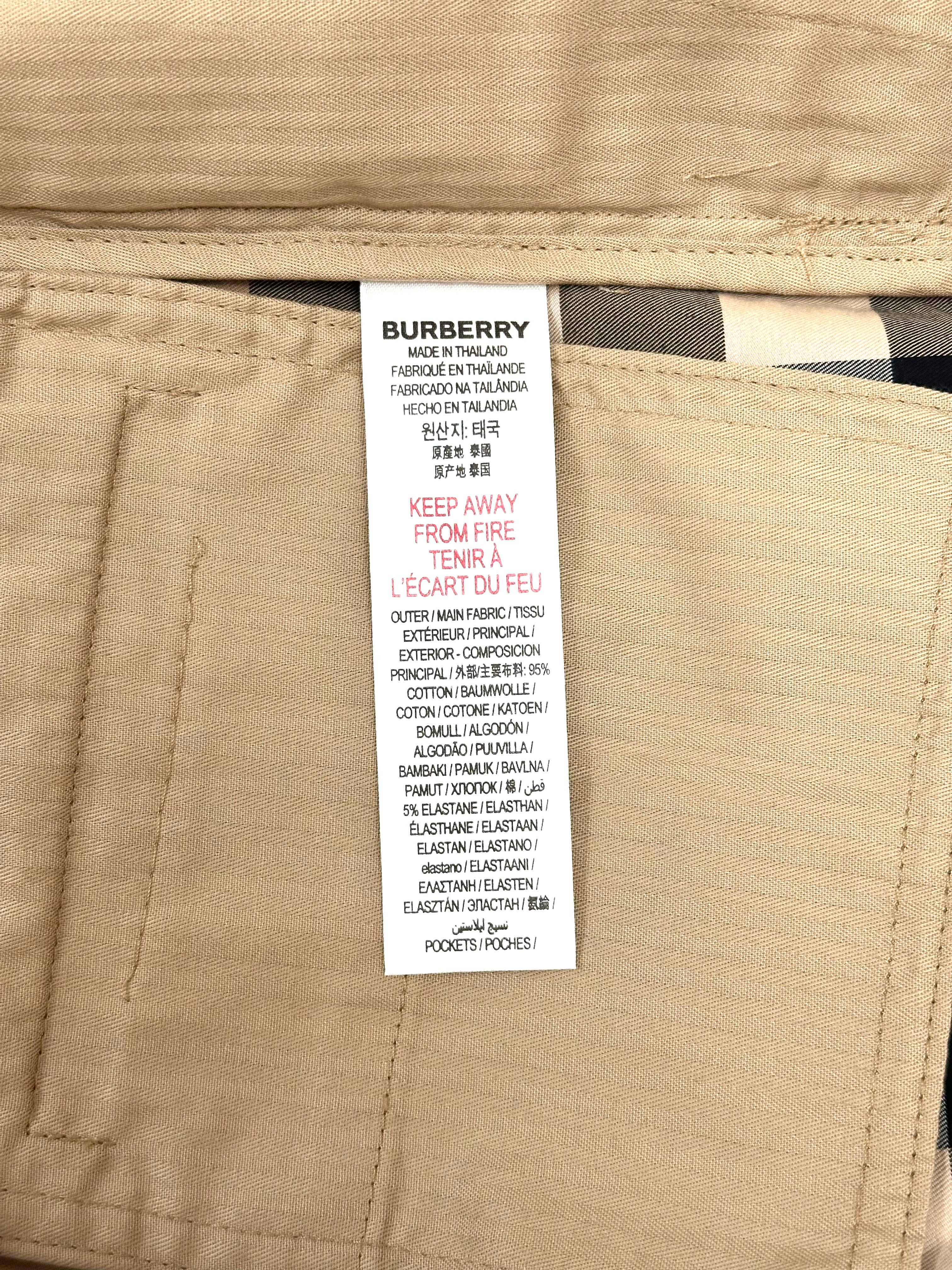 Burberry Classic Vintage Design Shorts