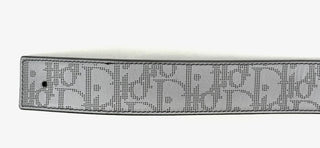 Christian Dior Reversible Belt Strap Grey