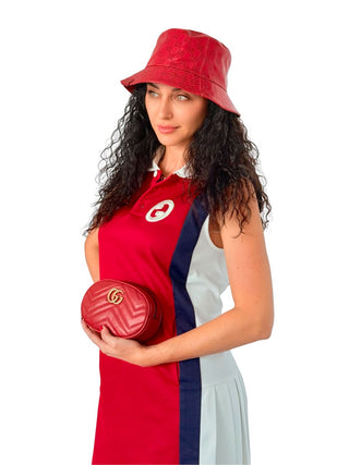 Gucci Red GG Bucket Hat