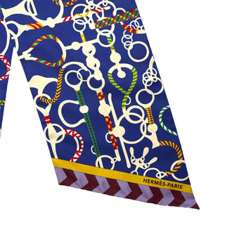 Hermes Mors ET Tresses Silk Maxi Twilly