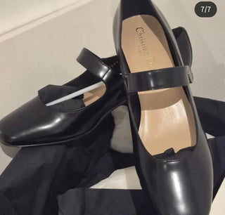 Christian Dior Black Doll shoes