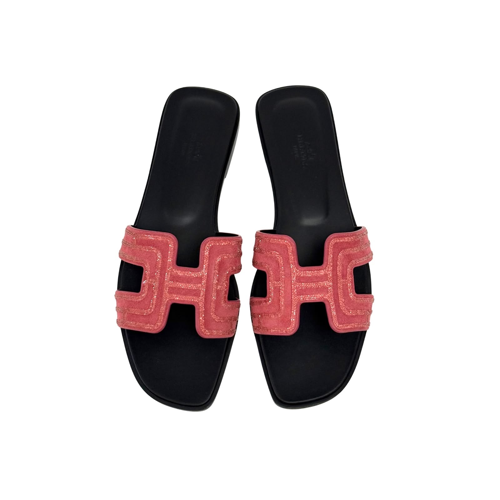 Hermes Limited Edition Oran Sandal Arcane Rose Amarante