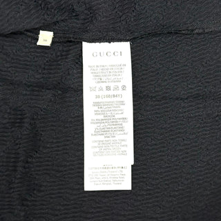 Gucci Black Long Sleeve Crinkle Shirt