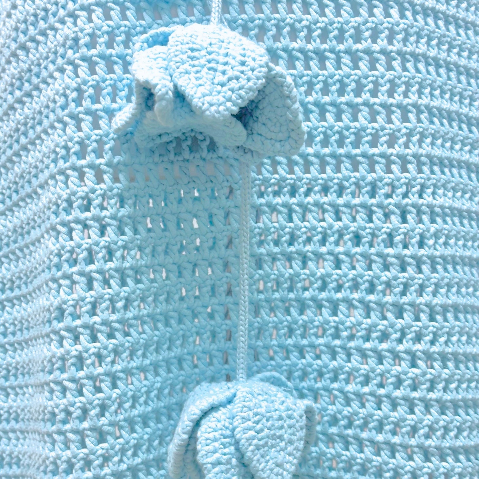 Burberry Turquoise Blue Knitted Dress