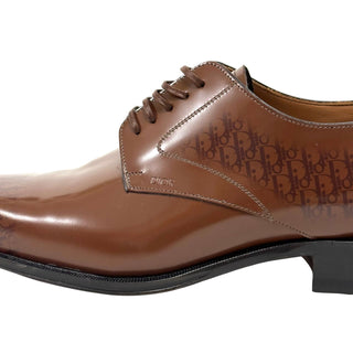 Christian Dior Timeless Derby Oblique Calf Leather Shoes
