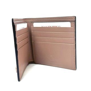 Valentino Tan V Logo Wallet