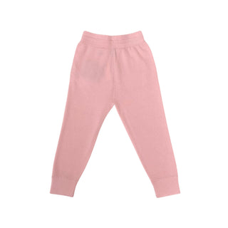 Burberry Baby Pink Cashmere Jogger Pants