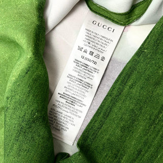 Gucci Green Dress With Collar