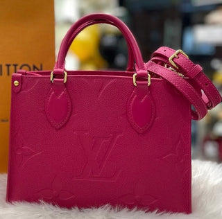 Louis Vuitton Fuchsia  On the Go PM
