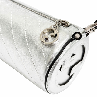 Gucci Blondie Mini Shoulder Bag Silver