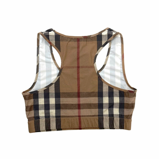 Burberry Brown Classic Crop Top