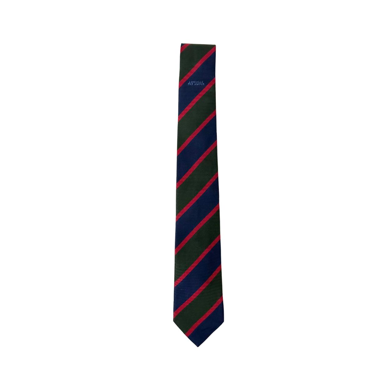 Gucci Multicolor Stripes Silk Tie