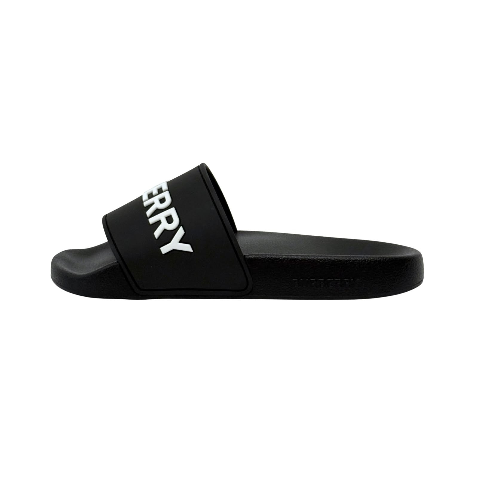 Burberry Slides Black / White