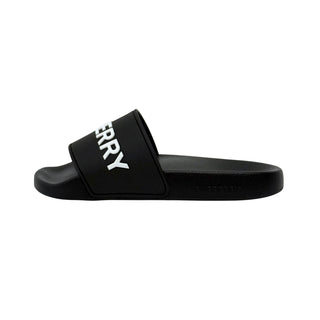 Burberry Slides Black / White