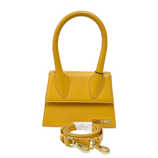 Jacquemus Mini Chiquito  Leather Yellow