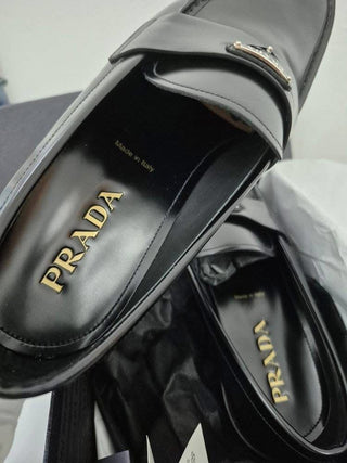 Prada Black Loafers