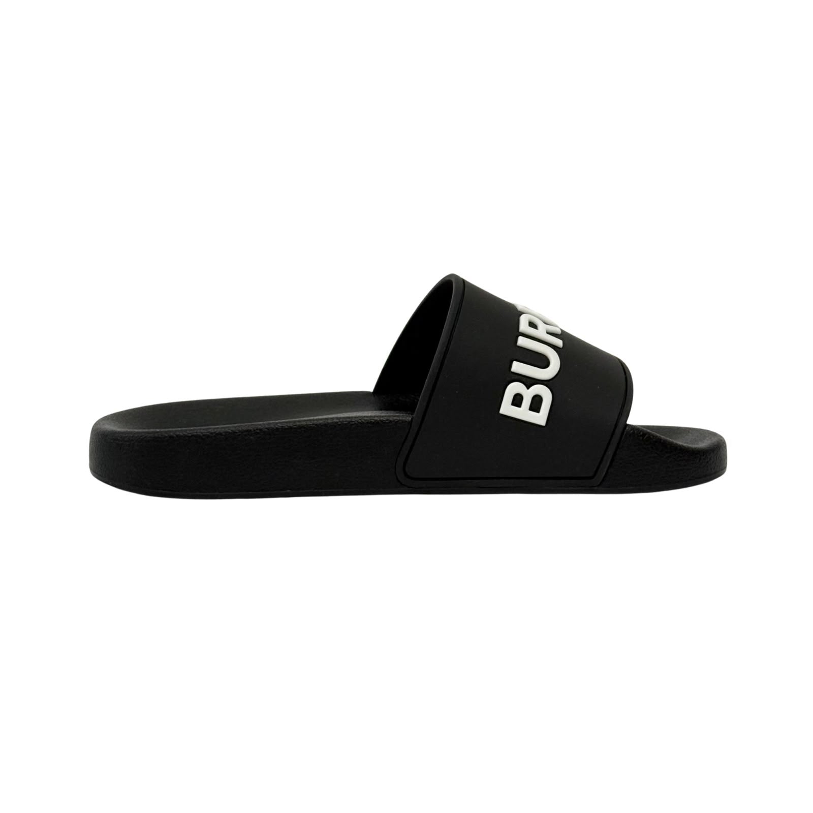Burberry Slides Black / White