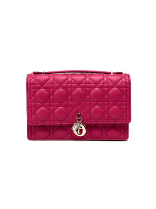 Dior Top Handle Bag Passion Pink