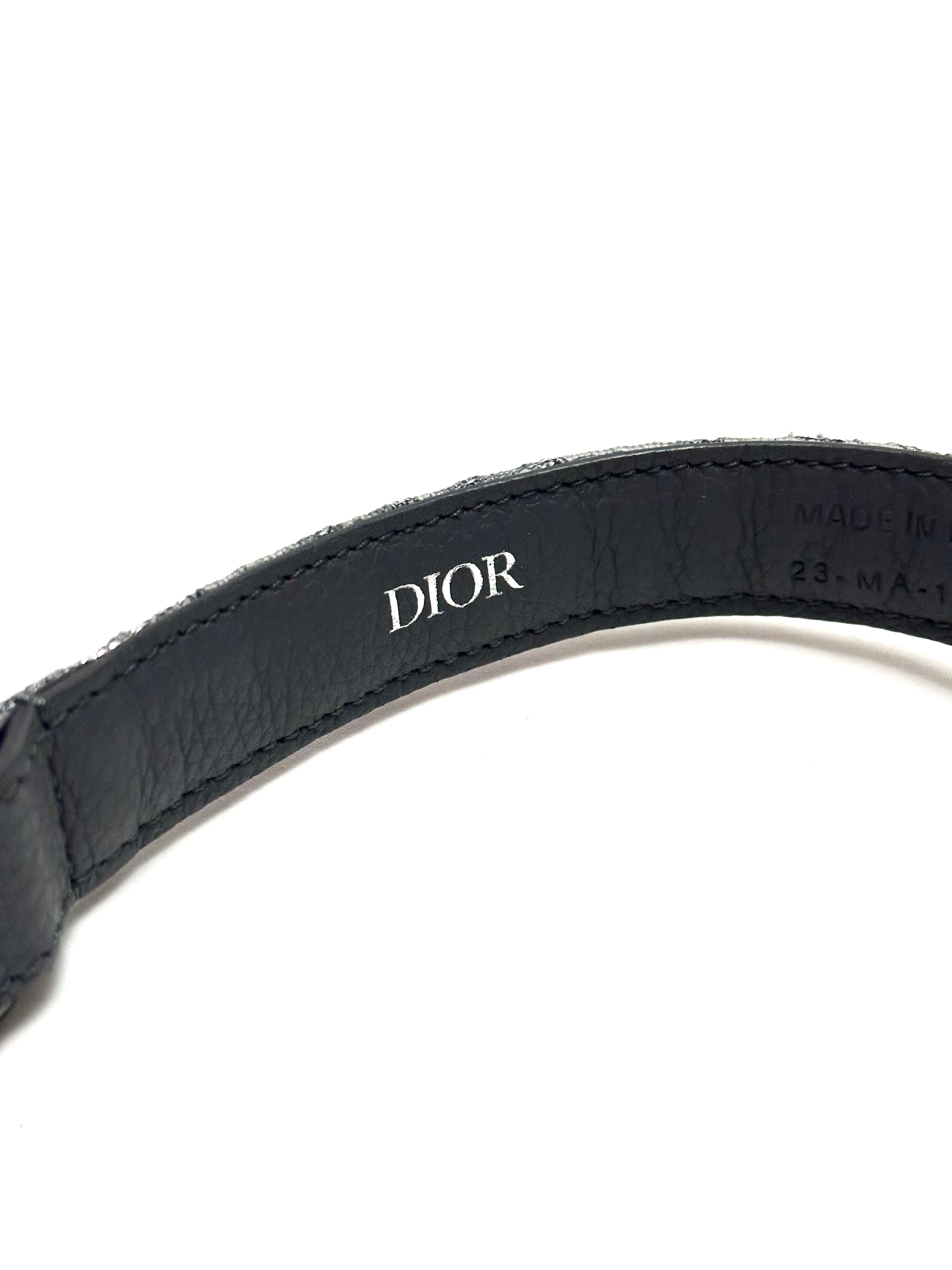Christian Dior Dog Tag Oblique