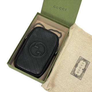 Gucci Blondie Leather Phone Sling