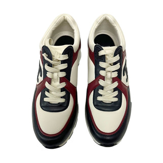 Chanel Multicolor Leather CC Low Top Sneakers