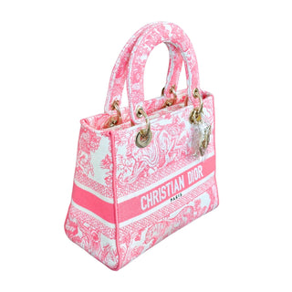 Christian Dior Toile De Jouy D Lite Medium Pink