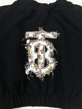 Burberry Black TB Logo Pullover