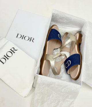 Christian Dior Sandals Denim