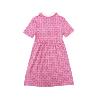 Gucci Double G Dress in Cotton Light Pink