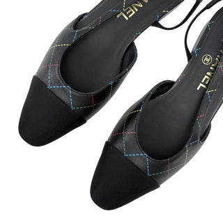 Chanel CC Flat Slingback