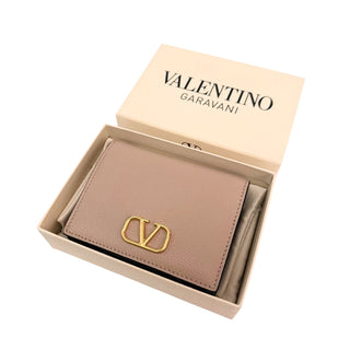 Valentino BiFold Wallet Beige