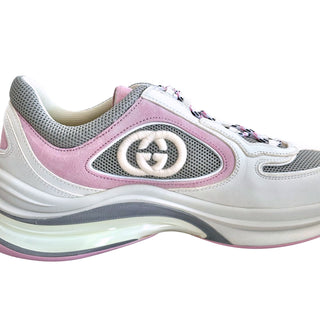 Gucci GG White Pink Sneakers