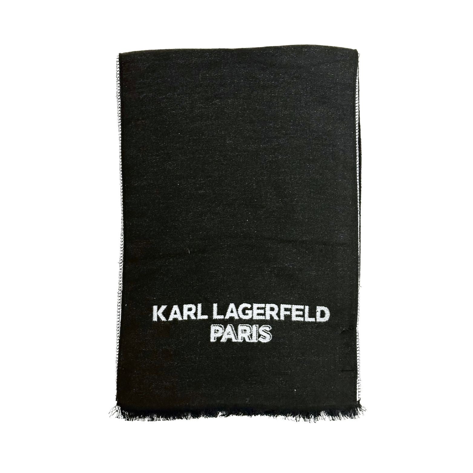 Karl Lagerfield Black and White Scarf