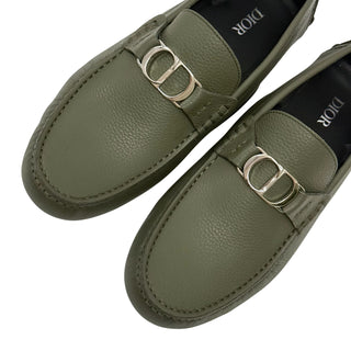 Christian Dior Grained Calfskin Odeon Loafers