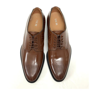 Christian Dior Timeless Derby Oblique Calf Leather Shoes