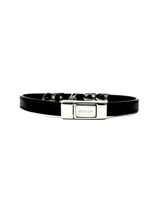 Prada Leather Black Bracelet