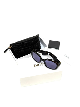 Dior Black Sunglasses with Logo