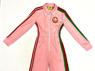 Gucci Adidas Pink Jumpsuit