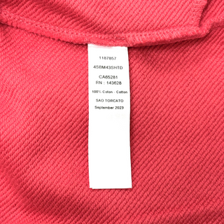 Christian Dior Short Rouge with Brand Logo