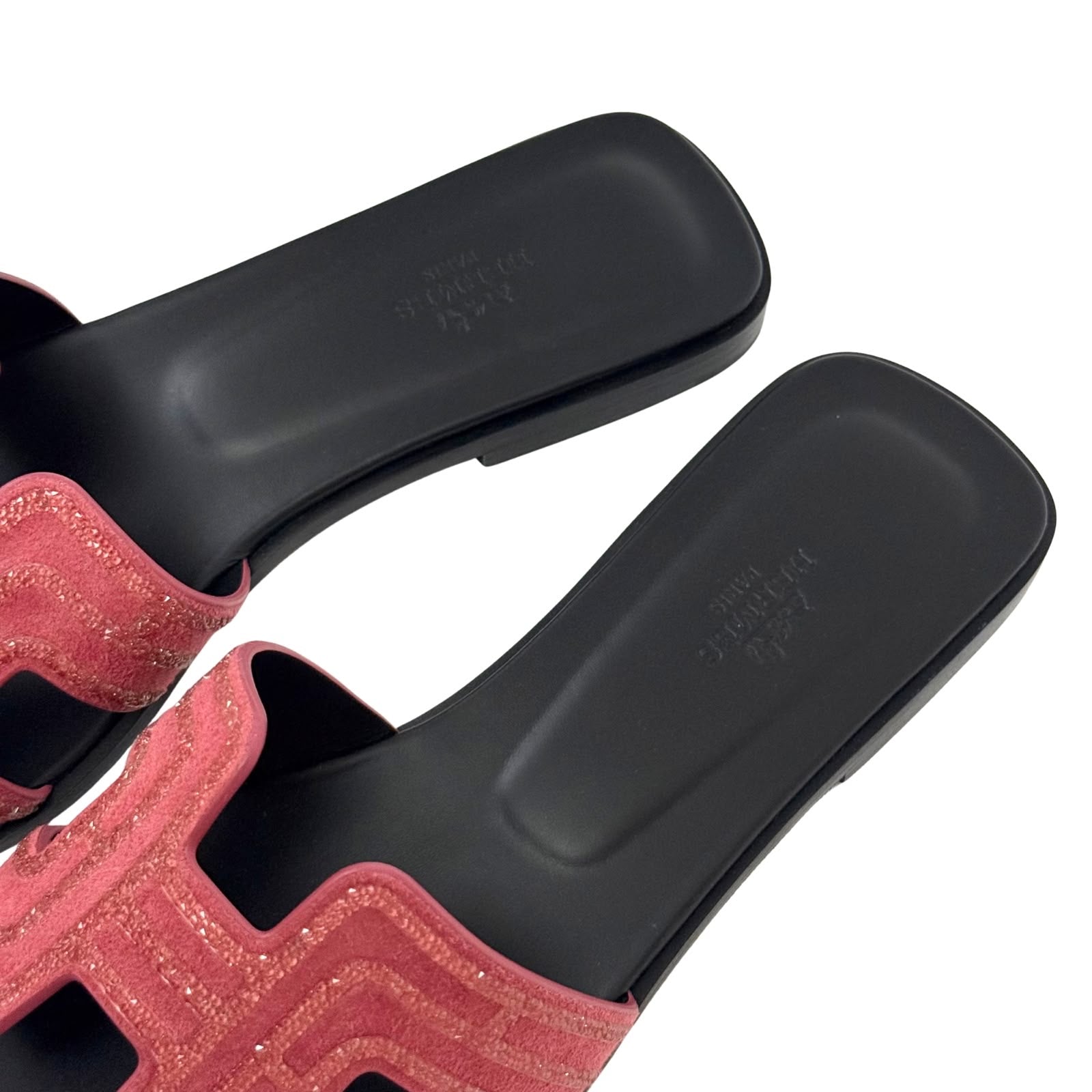 Hermes Limited Edition Oran Sandal Arcane Rose Amarante