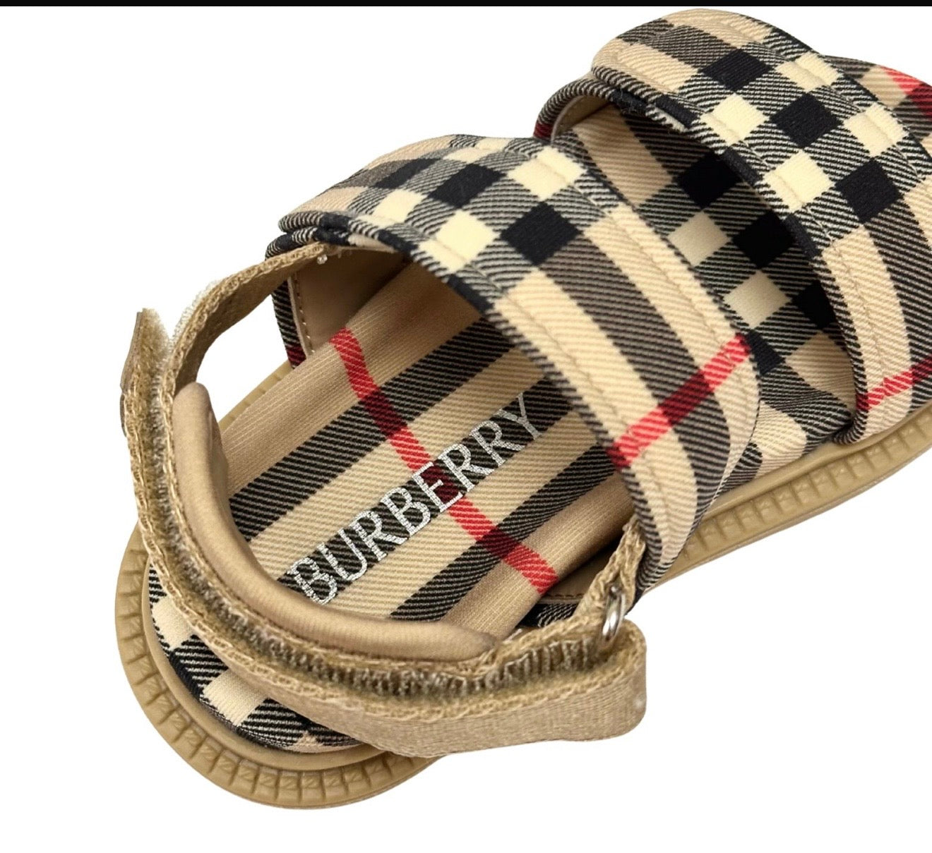 Burberry Beige Classic Sandals