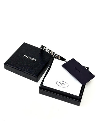 Prada Leather Black Bracelet
